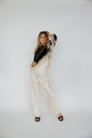 High Waist Satin Pant