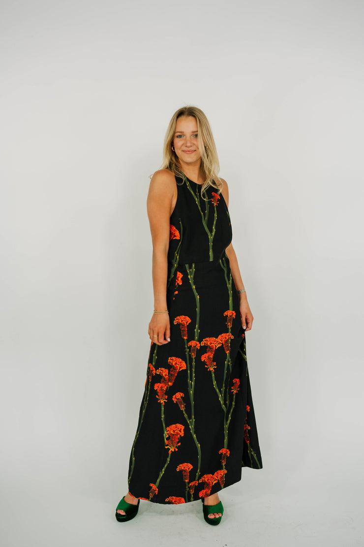 Wave Long Dress