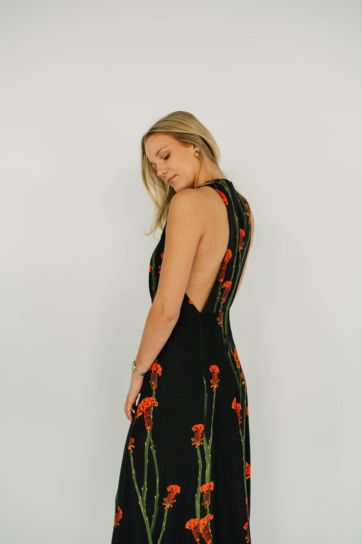 Wave Long Dress