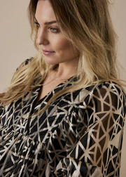 Triangle Print Dress