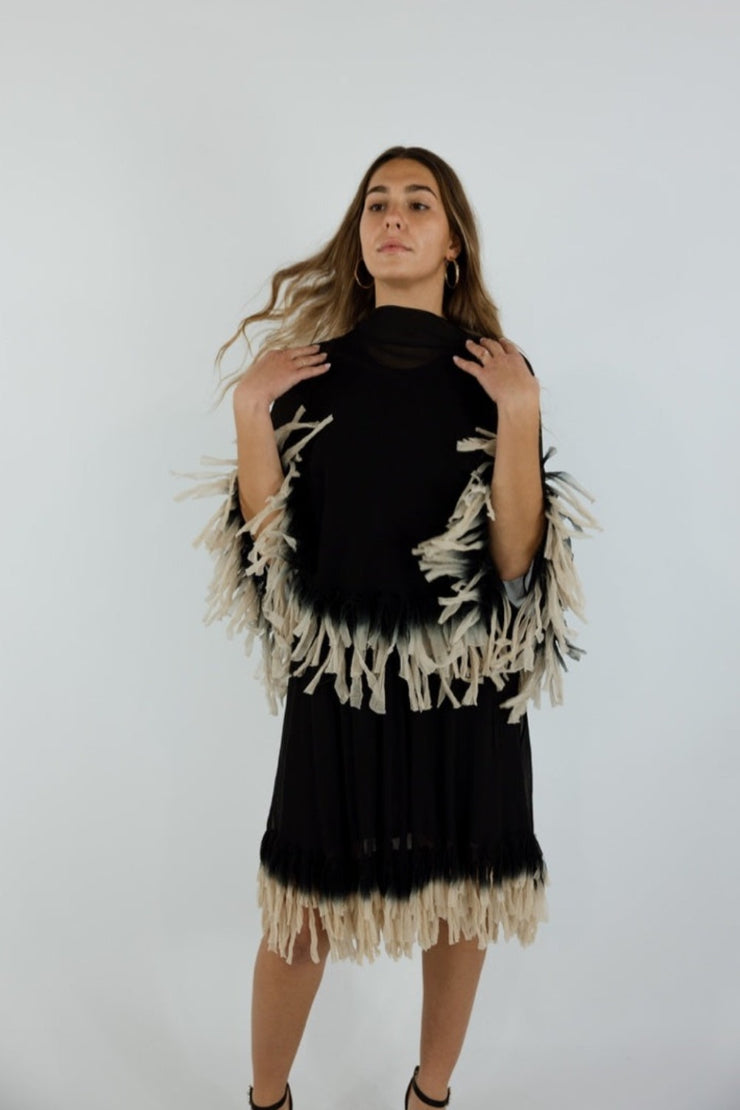 10511 Dress with 10602 Cape
